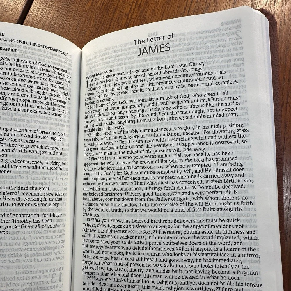 The Bible NASB World Bible School Study Edition WBS Christianity Religious Jesus